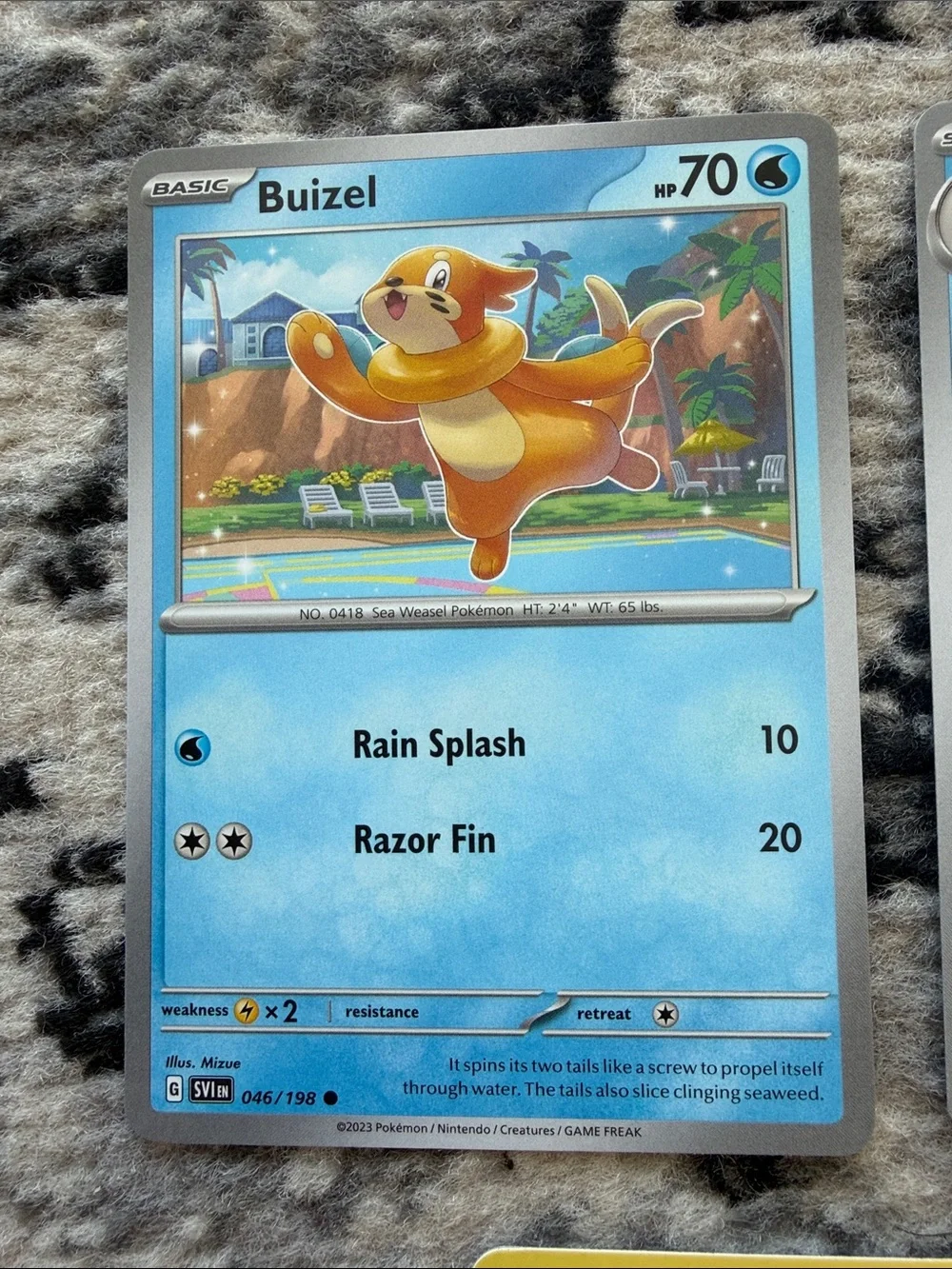 Buizel & Floatzel Evolution Lot | Scarlet & Violet + Brilliant Stars | ✨5/$25✨